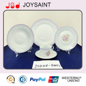 Porcerlain Tableware Set for Home Hotel Use